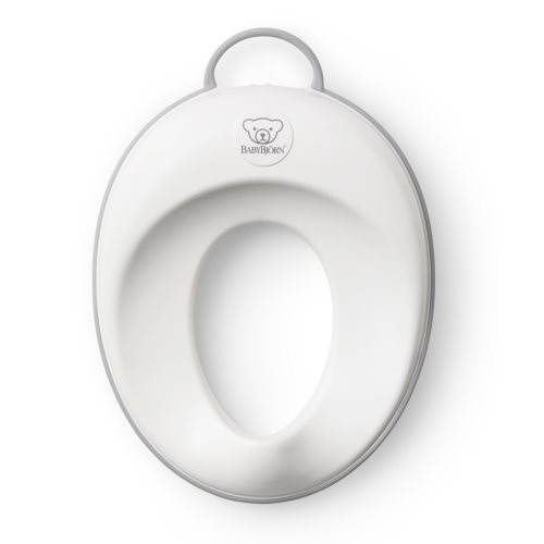 toilet training seat gray 058025 babybjorn