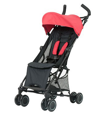 steelcraft holiday stroller red