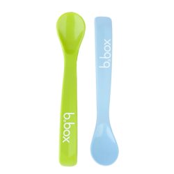 bbox flexible spoon twin pack green blue