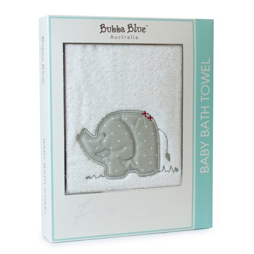 6 petit elephant bath towel