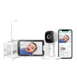 oricom 5” Smart HD Nursery Pal Skyview Baby Monitor With Cot Stand