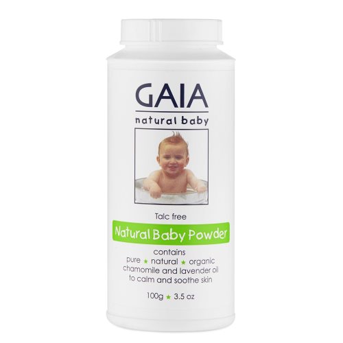 gaia natural baby natural baby powder 100g
