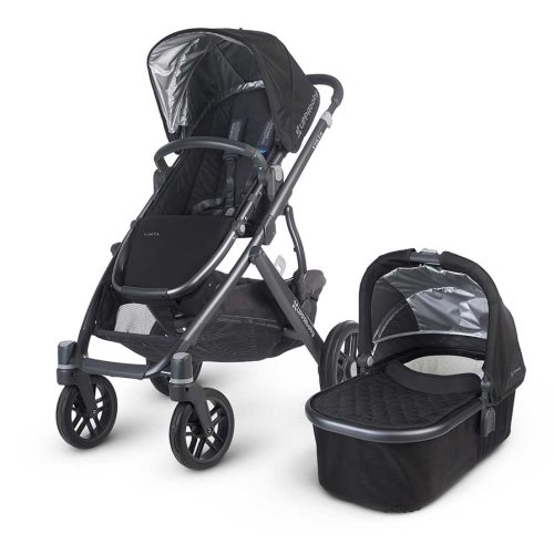 uppababy vista jake with bassinet