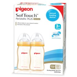 pigeon SofTouch PPSU 240ml Twin