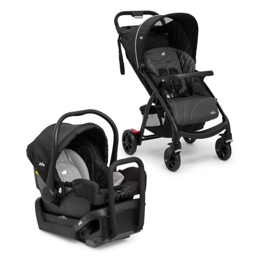 AU 20150518 muze Charcoal Travel System with Juva Infant Seat