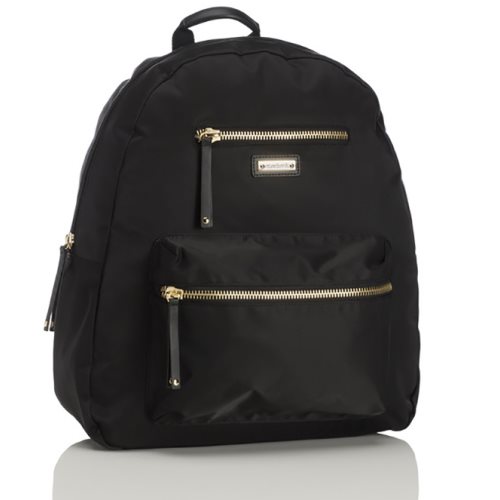 Charlie Backpack Black nappy bag1