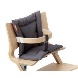 leander high chair cushion dark grey