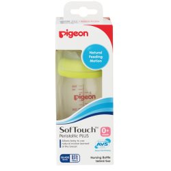 pigeon sofTouch 160ml glass  bottle
