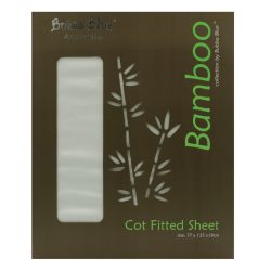 bubba blue bamboo cot fitted sheet
