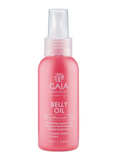 gaia skin naturals belly oil 95ml