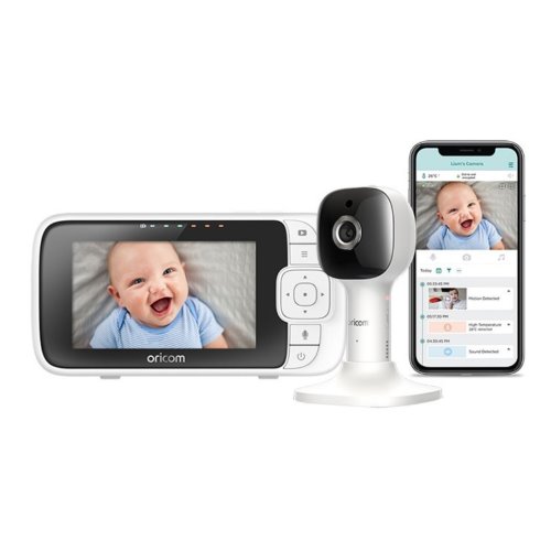 oricom 4 3 smart hd nursery pal baby monitor