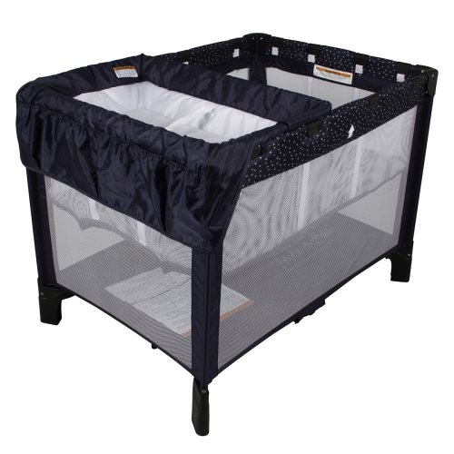 childcare  Trio Travel Cot   In The Navy (Changer) copy