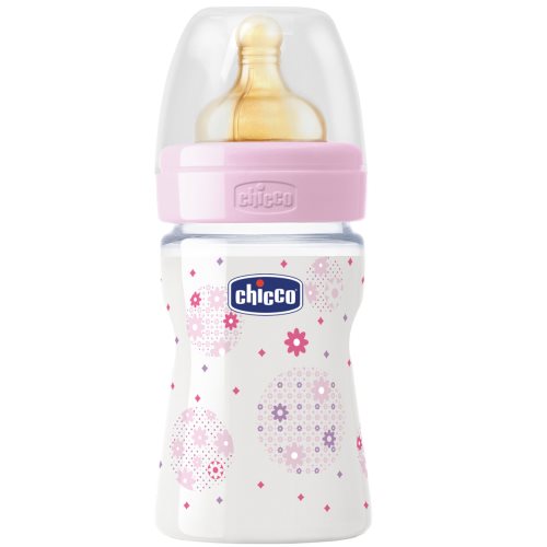 chicco Welbeing 150ml Latex pink