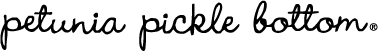 petunia pickle bottom logo